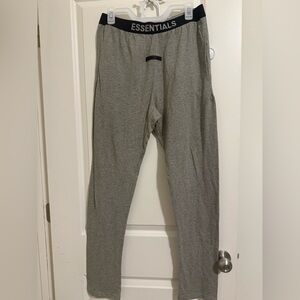 Essentials fear of God grey lounge pants